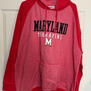 Champion men’s XXL Red Maryland Terrapins hoodie